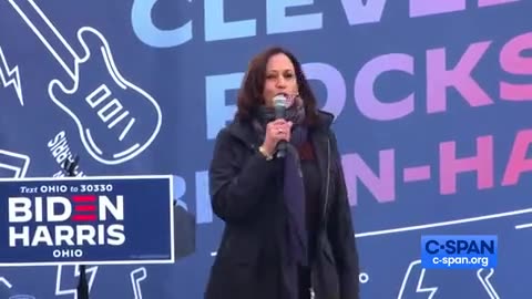 Kamala Harris claiming COVID killed 220 million Americans