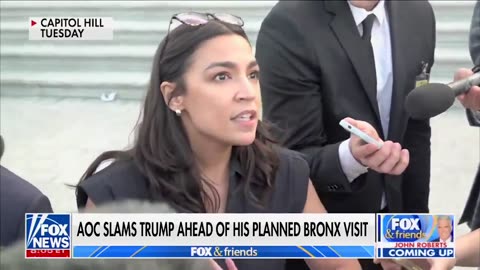 Why is AOC so mad at President Trump for hosting a rally in the Bronx?