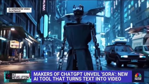 ChatGPT makers released SORA — an AI tool that generates video from text prompts