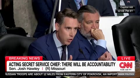 Sen. Hawley Gets Into Shouting Match With Secret Service Acting Director Over Assassination Attempt