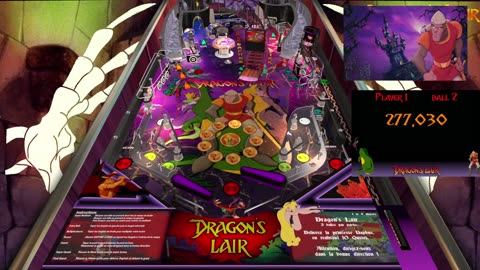 Dragon's Lair VPX Game play