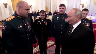 Putin announces re-election bid for 2024 to soldiers