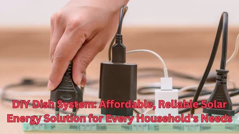 DIY Dish System: Affordable, Reliable Solar Energy Solution for Every Household's Needs