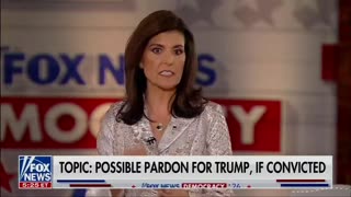 Nikki Haley Says She'd Pardon Trump If President!!!!!