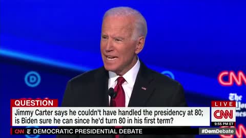 FLASHBACK: Biden says "We need someone to take office this time around who on day one can stand on the world stage ... Command the respect of world leaders from Putin to our allies..."