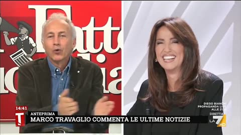 Marco Travaglio in tv:Il partito dominante in parlamento e al senato è quello della poltrona e del non fare niente,dicendo qualche cazzata ogni giorno per continuare a prendere lo stipendio da politico di 12000 euro al mese pagato dai contribuenti