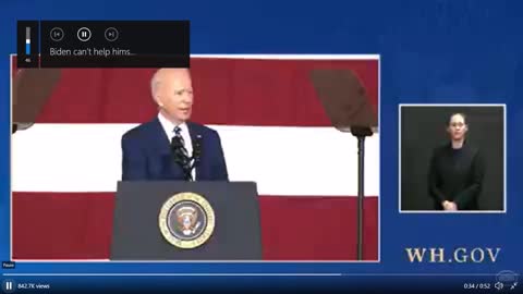 biden ogling a little girl- again