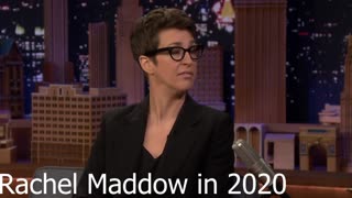Rachel Maddow in 2020: "Wearing a mask is dumb and irrational..."