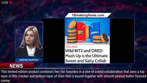 Ritz and Oreo Come Together for the Ultimate Sweet and Salty Mashup - 1breakingnews.com