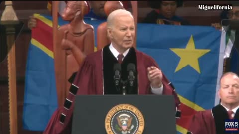 Joe Biden just told graduates at Morehouse College in Georgia...