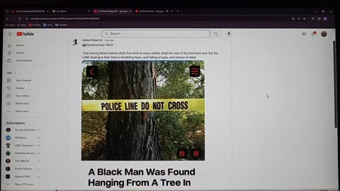 A BLACK MAN WAS FOUND HANGING FROM A TREE IN NORTH GEORGIA-GMSONTHEGO144