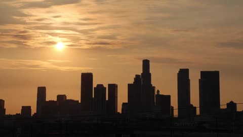 Los Angeles Sunset Time Lapse