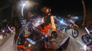 Multiple Motorcycles Crash