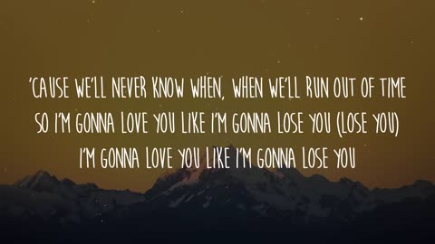 Meghan Trainor - Like I'm Gonna Lose You (Lyrics) ft. John Legend