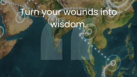 Uncover the inspirational journey of turning life's wounds into valuable wisdom.