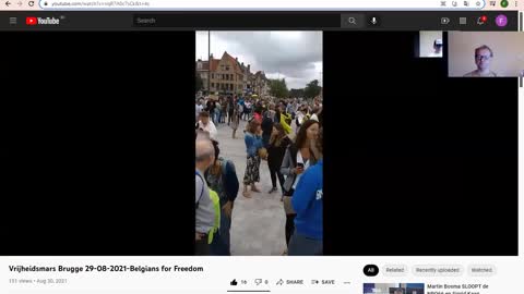 nieuwe vrijheidssamenkomst en mars in Brugge-31 Oktober 2021 om 13u30 startend op 't Zand Brugge