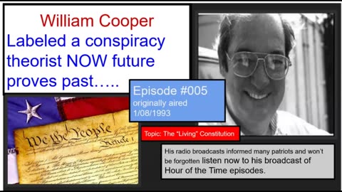 William Cooper #005 The "Living" Consitution