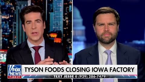 Vance Rips Tyson Foods For Allegedly Replacing American Workers With Illegal Migrants