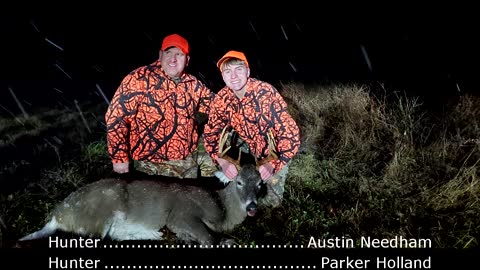 Youth hunter takes a 10 point with a muzzleloader
