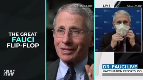 The Great Fauci Flip Flop