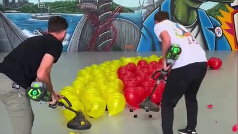 Craziest Ballon Race Ever #Crazy#funny#Funnyvideos #Ridiculousnessk