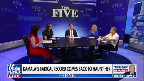 'The Five'： Media goes into overdrive to erase Kamala Harris' far-left record