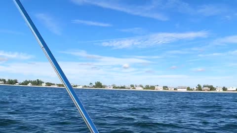 Boating from Lemon Bay out to Don Pedro Island LGI Palm Island