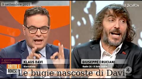 Le bugie nascoste di Klaus Davi