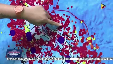 2 aftershocks recorded after magnitude 5.3 earthquake jolted Tinaga Island in Camarines Norte