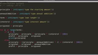 Make a Compounding Interest Rate Calculator with Python - Beginner Tutorial