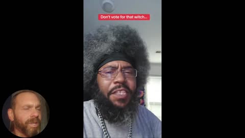 Black American tells women to NOT vote for Kamala... 'damn witch'