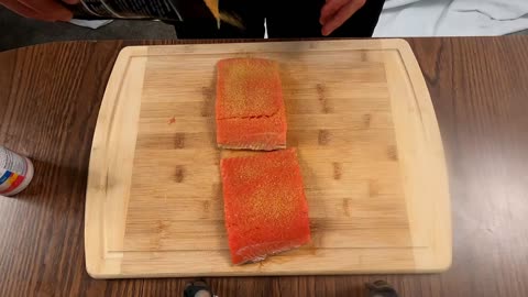 The Ultimate Maple Sugar Salmon Recipe! #food #cooking #cookingfood #fish #foodie #salmon #yummy