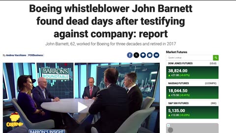John Barnett, Boeing whistleblower dead of apparent suicide