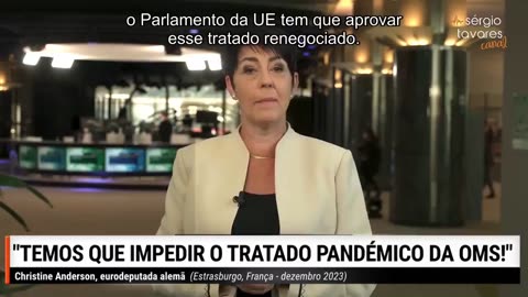 "Temos que impedir o Tratado Pandémico da OMS".