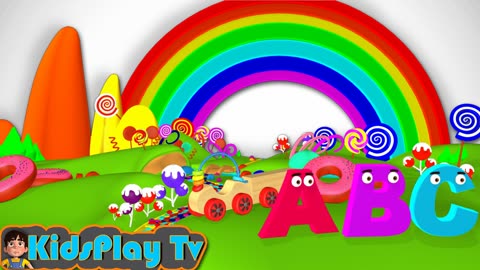 ABC - Alphabet Wooden Toy - Learning Letters For Kids Toddlers And Children - Kids Play Tv