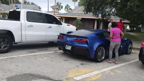 Corvette club meeting up for Vette Fest 2020 OldTown Orlando Florida