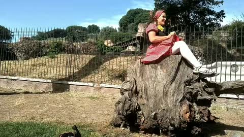 Uma boneca na Toscana - Adriana Galo em Roma