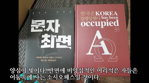 "한국은 점령당했다" 독 후 감