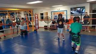 More Sparring work