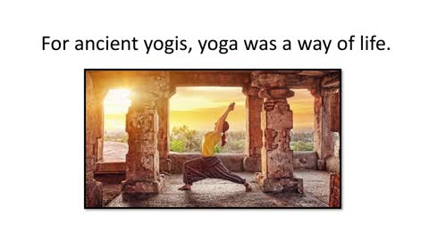 Yoga History