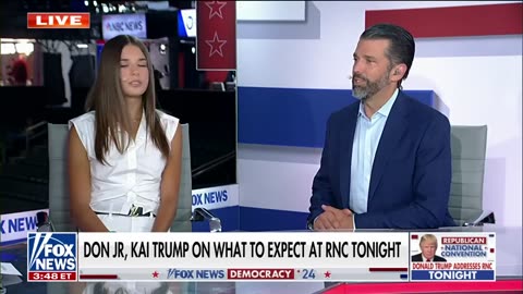 Trump's granddaughter Kai: He is 'fighting for America'