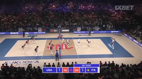 🇮🇹 ITA vs. 🇺🇸 USA - Highlights / Week 3 / Women's VNL 2024/Volleyball!