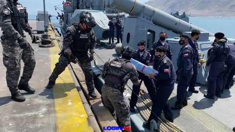 Armada incauta más de media tonelada de droga que era transportada por mar