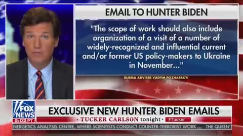 Tucker Carlson exposes new emails that could be problematic for Joe Biden