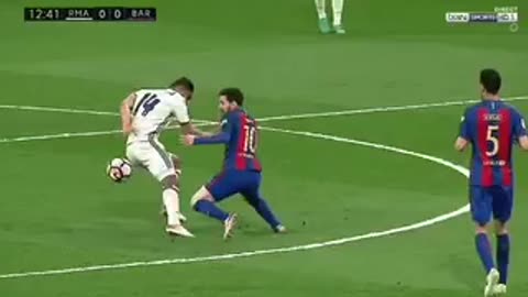 Messi humilla a Casemiro