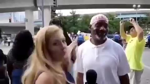 SEE IT: Black man changes his mind after white Trump supporters show him love on camera. WATCH