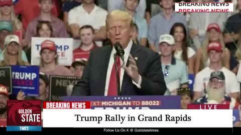 Trump Rally in Grand Rapids Michigan with J.D Vance FULL SPEECH