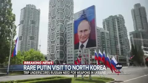 Putin makes rare visit to North Korea to meet with Kim Jong Un ABC News