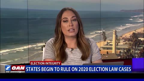 States begin to rule on 2020 election law cases