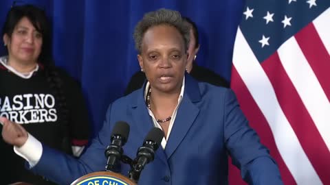 Lori Lightfoot Visibly Shaking Over Reporter Calling Out Her 'Call To Arms' Comment, She Explodes